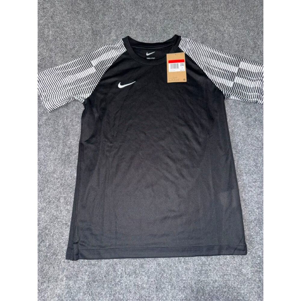 Nike Dri-FIT Youth Short Sleeve Training Shirt Black/White Size Large (L)